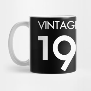 Vintage 1966 Gift 54th Birthday Party Mug